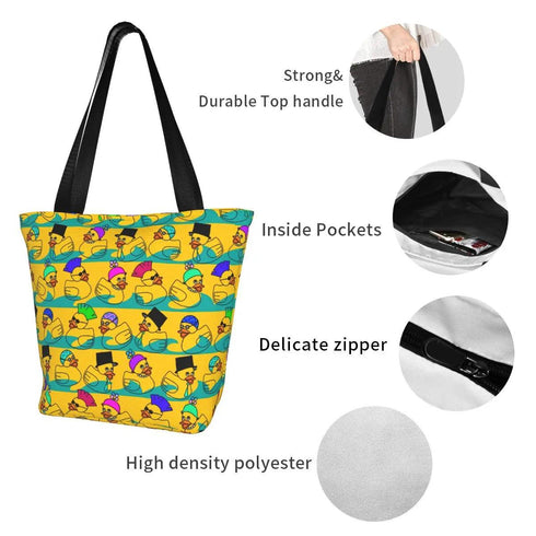 Rubber Ducks Tote Bag